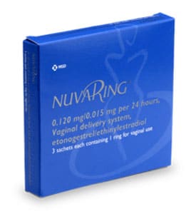 Anneau contraceptif Nuvaring