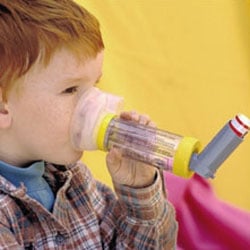 La chambre d'inhalation pour les enfants