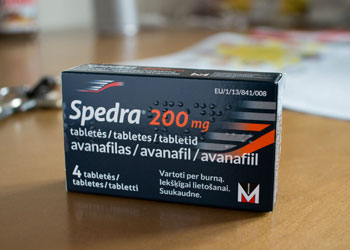 Photo d'une boite de Spedra 200mg